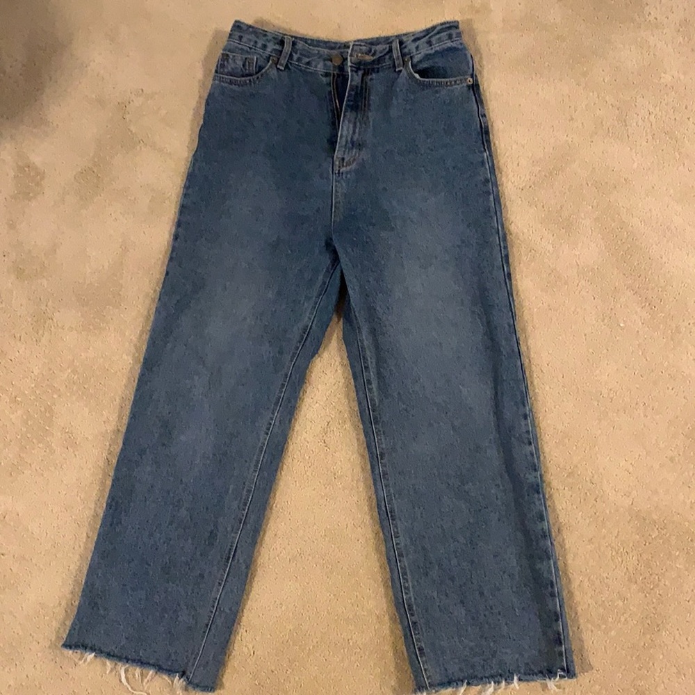 Oak and fort straight leg jeans